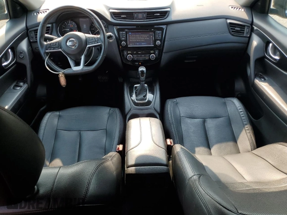 2017 Nissan Rogue SV with VIN 5N1AT2MV2HC858198, listed as a Copart auction lot 56589885 with 77,258 mi miles and Salvage title. Bid and sale history available at DreamBid. Image 8.