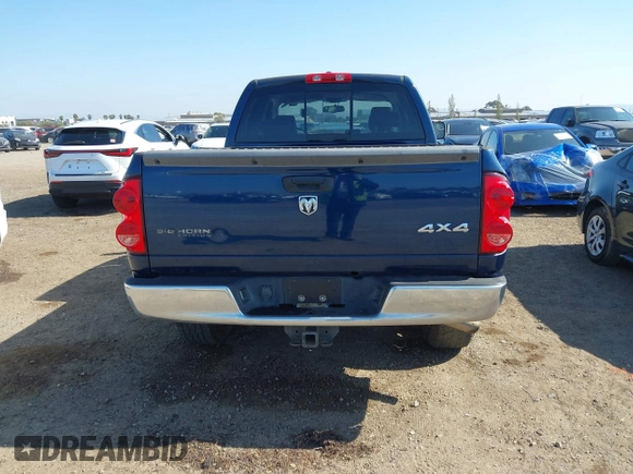 2007 Dodge 1500 SLT with VIN 1D7HU18207J606248, listed as a IAAI auction lot 42141047 with 128,821 mi miles. Bid and sale history available at carsss.com. Image 16.