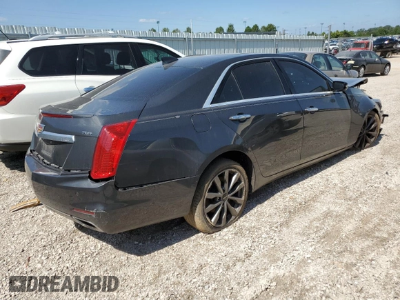 2016 Cadillac CTS Luxury Collection AWD with VIN 1G6AX5SS0G0184915, listed as a Copart auction lot 61536253 with Not Provided miles and Salvage Title. Bid and sale history available at DreamBid. Image 3.