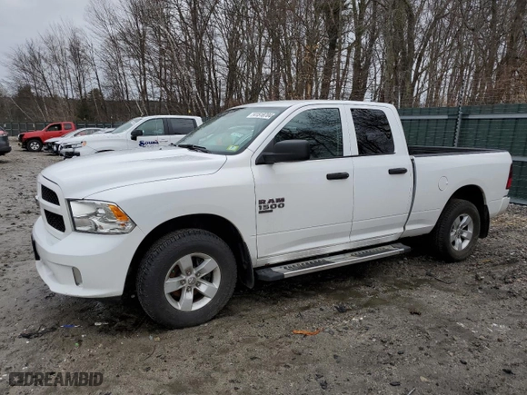 2019 Ram 1500 Classic Express with VIN 1C6RR7FG1KS519292, listed as a Copart auction lot 41518704 with 42,188 mi miles and Salvage Title. Bid and sale history available at carsss.com. Image 1.