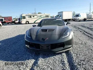 2017 Chevrolet Corvette Z06 3LZ with VIN 1G1YU2D63H5602397, listed as a Copart auction lot 47068345 with 45,752 mi miles and Salvage Title. Bid and sale history available at carsss.com. Image 10.