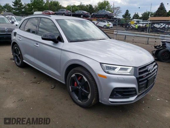 2020 Audi SQ5 Prestige with VIN WA1C4AFY2L2056769, listed as a Copart auction lot 57698973 with 40,048 mi miles. Bid and sale history available at carsss.com. Image 4.