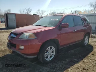 2006 Acura MDX Touring w/Navi with VIN 2HNYD18846H510325, listed as a Copart auction lot 48868145 with 130,829 mi miles and Salvage Title. Bid and sale history available at carsss.com. Image 1.