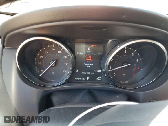 2018 Jaguar F-Pace 25t Premium with VIN SADCJ2FX4JA294089, listed as a Copart auction lot 52994485 with 86,501 mi miles and Salvage Title. Bid and sale history available at DreamBid. Image 9.