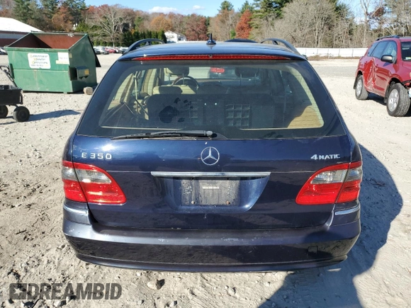 2009 Mercedes-Benz E 350 with VIN WDBUH87X69B366542, listed as a Copart auction lot 79476834 with 108,422 mi miles and Clean Title. Bid and sale history available at DreamBid. Image 6.