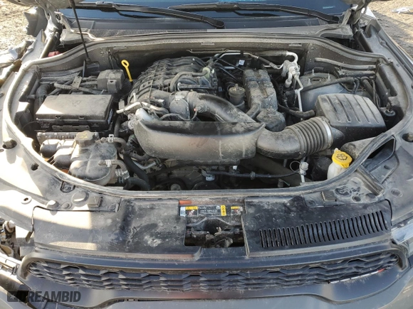 2022 Dodge Durango GT Plus with VIN 1C4RDJDG6NC215672, listed as a Copart auction lot 47195385 with 22,389 mi miles and Salvage Title. Bid and sale history available at carsss.com. Image 13.