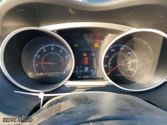 2012 Mitsubishi Outlander SE with VIN JA4AS3AW7CU003102, listed as a Copart auction lot 78539214 with 192,477 mi miles and Salvage Title. Bid and sale history available at carsss.com. Image 9.