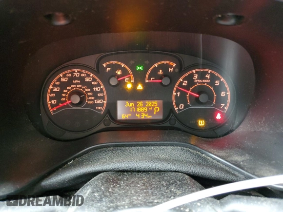 2015 Ram ProMaster City Cargo Tradesman with VIN ZFBERFAT6F6A33362, listed as a Copart auction lot 60480955 with 171,889 mi miles and Clean title. Bid and sale history available at DreamBid. Image 9.
