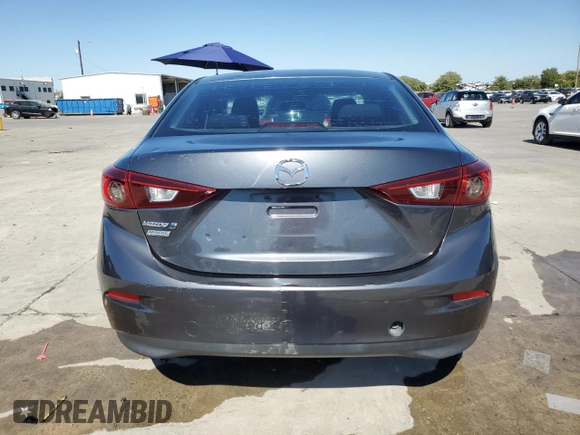 2015 Mazda 3 i SV with VIN JM1BM1T7XF1221460, listed as a Copart auction lot 76098874 with 105,542 mi miles and Clean Title. Bid and sale history available at DreamBid. Image 6.
