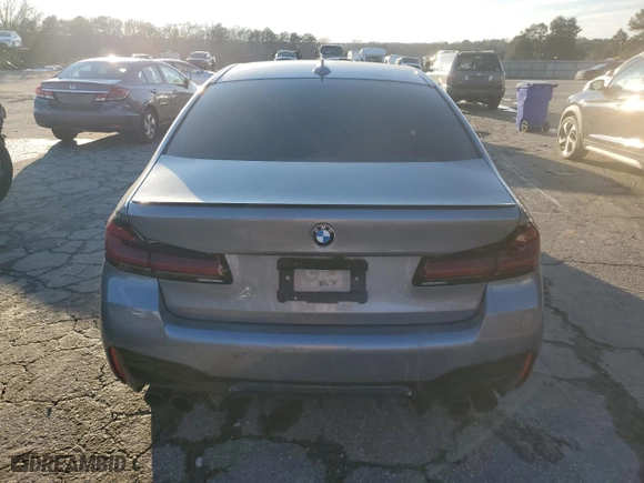 2023 BMW M5 with VIN WBS83CH03PCN55686, listed as a Copart auction lot 88042025 with 12,681 mi miles and Clean Title. Bid and sale history available at carsss.com. Image 6.