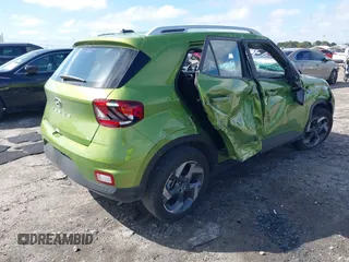 2024 Hyundai Venue SEL with VIN KMHRC8A38RU306550, listed as a IAAI auction lot 41663731 with 10,163 mi miles and . Bid and sale history available at DreamBid. Image 4.