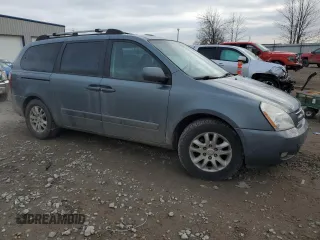 2008 Kia Sedona EX with VIN KNDMB233586209143, listed as a Copart auction lot 84625874 with 210,206 mi miles and Non Repairable. Bid and sale history available at carsss.com. Image 4.