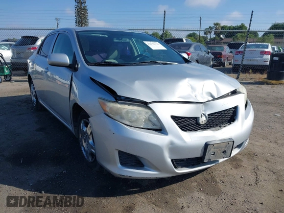 2009 Toyota Corolla with VIN JTDBL40E099056371, listed as a IAAI auction lot 42132122 with 204,016 mi miles and . Bid and sale history available at DreamBid. Image 1.