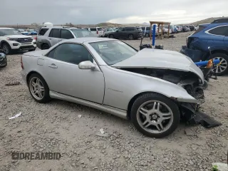 2003 Mercedes-Benz SLK with VIN WDBKK66F13F285485, listed as a Copart auction lot 50996885 with Not provided miles and Salvage title. Bid and sale history available at DreamBid. Image 4.