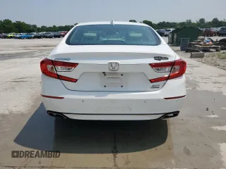 2019 Honda Accord Touring with VIN 1HGCV2F94KA032996, listed as a Copart auction lot 60283715 with 57,365 mi miles and Salvage title. Bid and sale history available at DreamBid. Image 6.