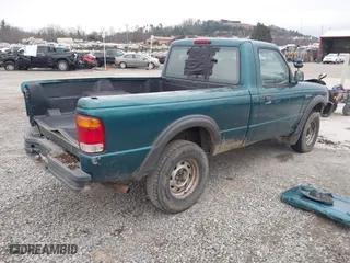 1998 Ford Ranger XL with VIN 1FTYR11U3WPB36560, listed as a IAAI auction lot 41502505 with 135,286 mi miles. Bid and sale history available at carsss.com. Image 4.