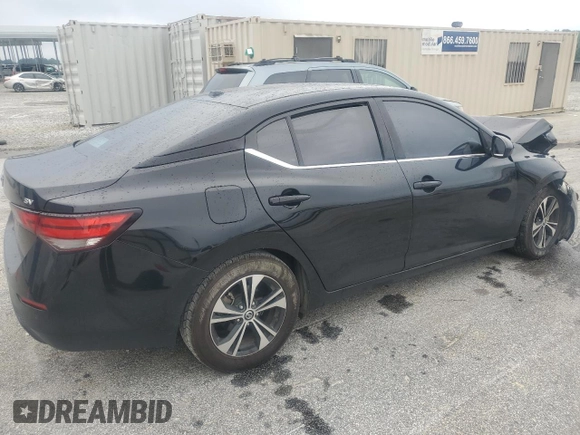 2021 Nissan Sentra SV with VIN 3N1AB8CV4MY306914, listed as a Copart auction lot 63364285 with 82,294 mi miles and Salvage title. Bid and sale history available at DreamBid. Image 3.