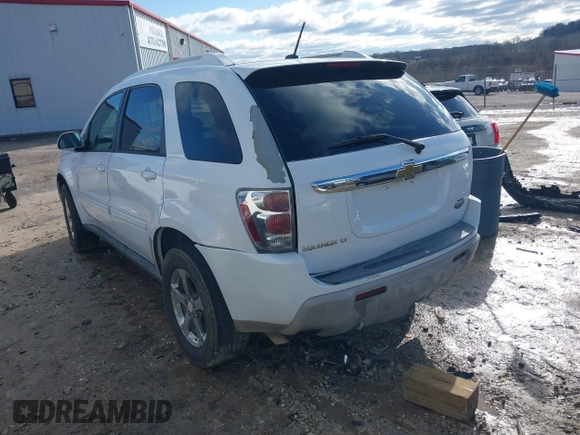 2007 Chevrolet Equinox LT with VIN 2CNDL73F676081147, listed as a IAAI auction lot 41712197 with 204,029 mi miles. Bid and sale history available at carsss.com. Image 3.