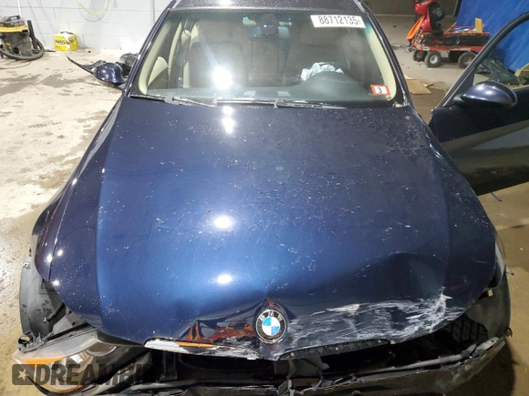 2007 BMW 3 Series 328xi with VIN WBAVC93587KX61816, listed as a Copart auction lot 88712135 with 0 mi miles and Salvage Title. Bid and sale history available at carsss.com. Image 11.