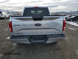 2015 Ford F-150 XLT with VIN 1FTEW1EG1FFA90068, listed as a Copart auction lot 84421594 with 150,386 mi miles and Salvage title. Bid and sale history available at DreamBid. Image 6.