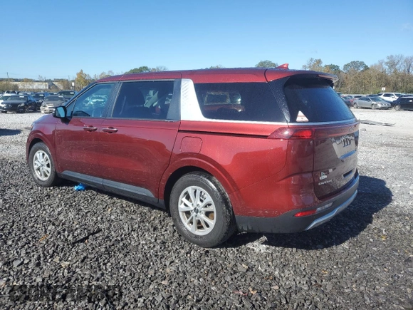 2024 Kia Carnival LX with VIN KNDNB4H35R6332192, listed as a Copart auction lot 81717394 with 13,828 mi miles and Salvage Title. Bid and sale history available at carsss.com. Image 2.