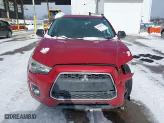 2013 Mitsubishi Outlander Sport LE with VIN 4A4AR5AU4DE025252, listed as a IAAI auction lot 41369262 with 93,020 mi miles. Bid and sale history available at carsss.com. Image 13.