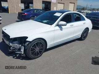 2020 Mercedes-Benz C 300 with VIN W1KWF8DBXLR601604, listed as a IAAI auction lot 42030386 with 56,165 mi miles and . Bid and sale history available at DreamBid. Image 18.