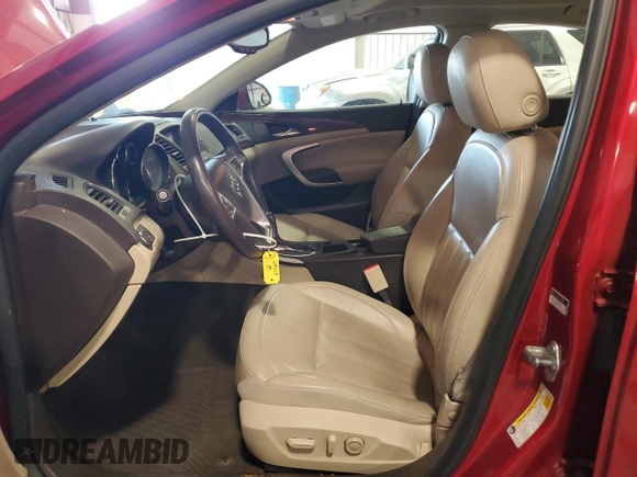 2013 Buick Regal Turbo Premium 1 with VIN 2G4GS5EV9D9164459, listed as a Copart auction lot 53494825 with 47,405 mi miles and Salvage Title. Bid and sale history available at carsss.com. Image 7.