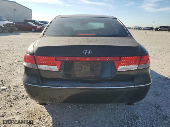 2006 Hyundai Azera SE with VIN KMHFC46FX6A064937, listed as a Copart auction lot 80385044 with 108,386 mi miles and Clean Title. Bid and sale history available at carsss.com. Image 6.