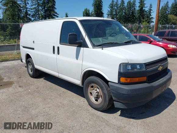 2020 Chevrolet Express Cargo с VIN 1GCWGAFG1L1160788, выставлен на аукционе IAAI как лот 42772328 с пробегом 115 254 миль миль и . История ставок и продаж доступна на DreamBid. Изображение 1.