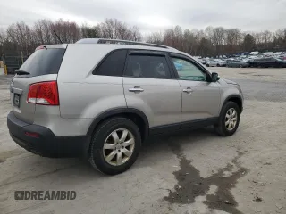 2012 Kia Sorento LX with VIN 5XYKTCA65CG287757, listed as a Copart auction lot 51490665 with 246,434 mi miles and Clean Title. Bid and sale history available at carsss.com. Image 3.