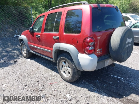 2006 Jeep Liberty Sport with VIN 1J4GL48K36W109720, listed as a IAAI auction lot 42125371 with 164,315 mi miles and . Bid and sale history available at carsss.com. Image 3.