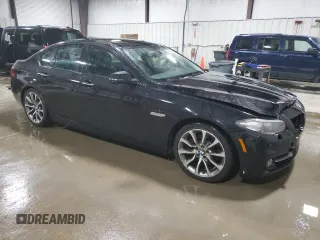 2016 BMW 5 Series 528i xDrive with VIN WBA5A7C53GG146863, listed as a Copart auction lot 52682925 with 162,383 mi miles and Salvage Title. Bid and sale history available at carsss.com. Image 4.