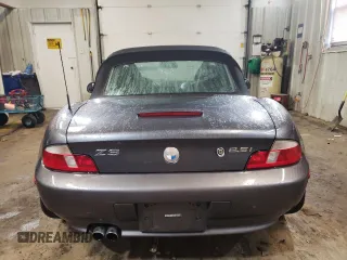 2001 BMW Z3 2.5i with VIN WBACN33461LK45607, listed as a Copart auction lot 85078934 with 77,313 mi miles and Salvage Title. Bid and sale history available at carsss.com. Image 6.