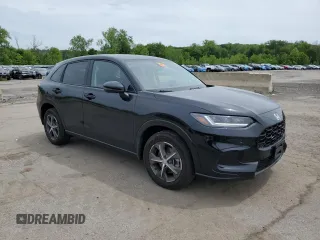 2024 Honda HR-V EX-L with VIN 3CZRZ2H75RM734874, listed as a Copart auction lot 58406715 with 12,331 mi miles and Salvage title. Bid and sale history available at DreamBid. Image 4.