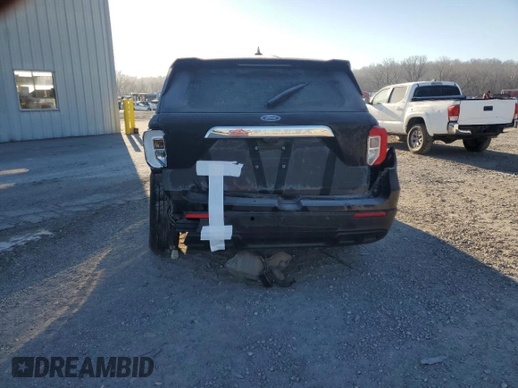 2022 Ford Explorer with VIN 1FMSK7BH8NGA86991, listed as a Copart auction lot 41907064 with 80,555 mi miles and Salvage Title. Bid and sale history available at carsss.com. Image 6.