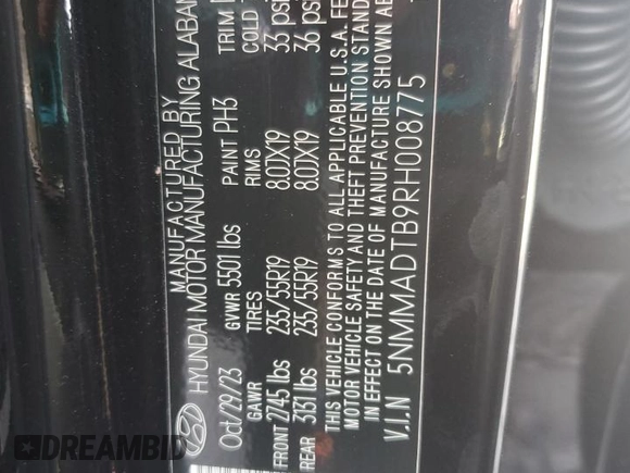 2024 Genesis GV70 2.5T z VIN 5NMMADTB9RH008775, wystawiony jako Copart lot #61373455 z przebiegiem 37 904 mil mil oraz Szkoda całkowita • Salvage title. Historia ofert i sprzedaży dostępna na DreamBid. Obrazek 12.