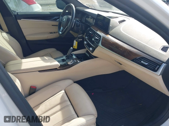 2018 BMW 5 Series 540i with VIN WBAJE5C57JWA96315, listed as a IAAI auction lot 41531960 with 65,085 mi miles and . Bid and sale history available at carsss.com. Image 5.
