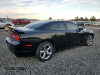 2013 Dodge Charger RT with VIN 2C3CDXCT0DH712059, listed as a Copart auction lot 46000715 with 87,903 mi miles and Salvage Title. Bid and sale history available at carsss.com. Image 3.
