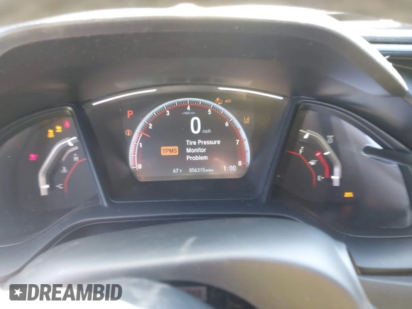 2021 Honda Civic Sport with VIN SHHFK7H48MU415898, listed as a IAAI auction lot 42130231 with 56,315 mi miles and . Bid and sale history available at DreamBid. Image 7.