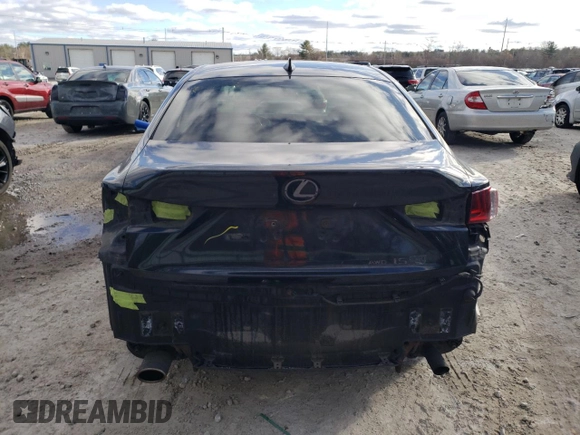 2014 Lexus IS 350 with VIN JTHCE1D20E5005241, listed as a Copart auction lot 82803404 with 130,530 mi miles and Salvage title. Bid and sale history available at DreamBid. Image 6.