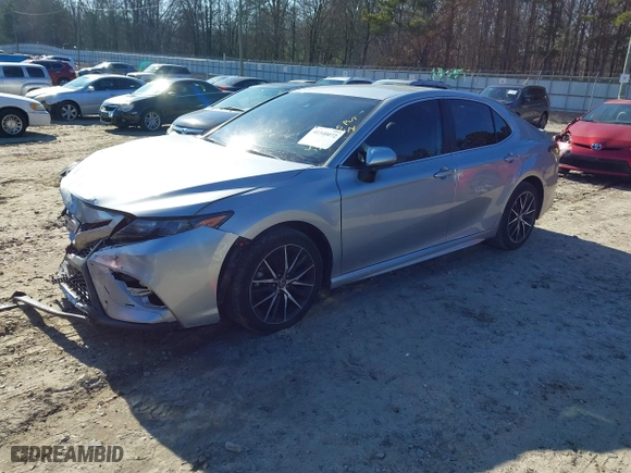 2021 Toyota Camry SE Nightshade with VIN 4T1G11AK1MU514855, listed as a IAAI auction lot 41340072 with 79,575 mi miles. Bid and sale history available at carsss.com. Image 18.