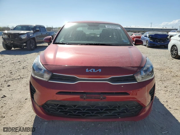 2023 Kia Rio S with VIN 3KPA24AD4PE525135, listed as a Copart auction lot 49104065 with 6,415 mi miles and Salvage Title. Bid and sale history available at carsss.com. Image 5.