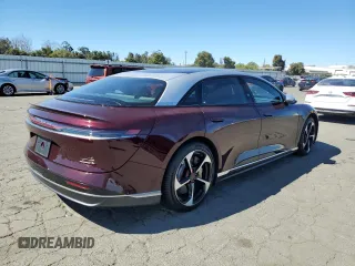 2023 Lucid Air Grand Touring z VIN 50EA1GBA1PA009192, wystawiony jako Copart lot #68173714 z przebiegiem 6 021 mil mil oraz Szkoda całkowita • Salvage title. Historia ofert i sprzedaży dostępna na DreamBid. Obrazek 3.