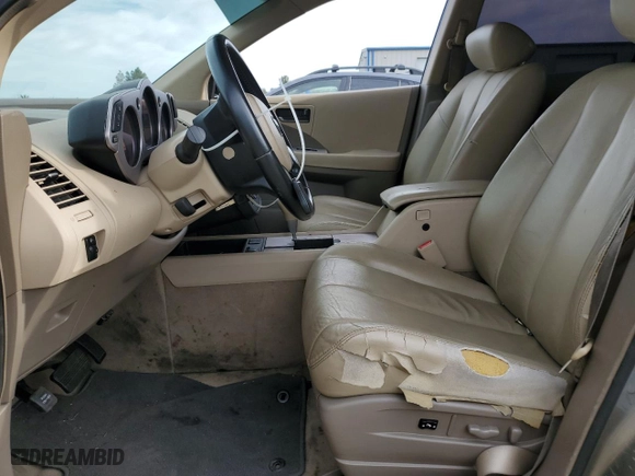 2003 Nissan Murano SL with VIN JN8AZ08T13W112885, listed as a Copart auction lot 47438755 with 145,985 mi miles and Salvage Title. Bid and sale history available at carsss.com. Image 7.