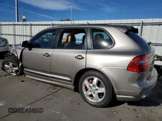 2008 Porsche Cayenne GTS with VIN WP1AD29P48LA74504, listed as a Copart auction lot 76355594 with Not provided miles and Salvage title. Bid and sale history available at DreamBid. Image 2.