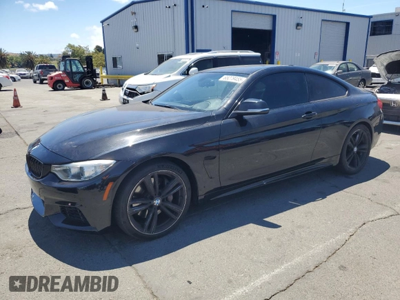 2014 BMW 4 Series 435i with VIN WBA3R1C5XEK192441, listed as a Copart auction lot 65279455 with 145,068 mi miles and Salvage title. Bid and sale history available at DreamBid. Image 1.