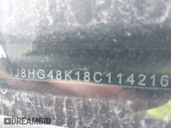 2008 Jeep Commander Sport с VIN 1J8HG48K18C114216, выставлен на аукционе IAAI как лот 39373542 с пробегом 168 064 миль миль и . История ставок и продаж доступна на DreamBid. Изображение 9.