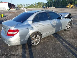 2011 Mercedes-Benz C-Class C 300 Sport with VIN WDDGF5EB5BR170590, listed as a IAAI auction lot 41923069 with 89,865 mi miles. Bid and sale history available at carsss.com. Image 4.