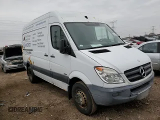 2013 Mercedes-Benz Sprinter with VIN WD3PF3CC4D5742926, listed as a Copart auction lot 53070545 with Not Provided miles and Clean Title. Bid and sale history available at DreamBid. Image 4.